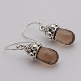 Citrine Silver Earrings