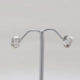 Abalone Shell Silver Stud Earrings