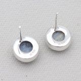 Pietersite Jasper Silver Stud Earrings