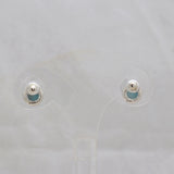 Larimar Silver Earrings