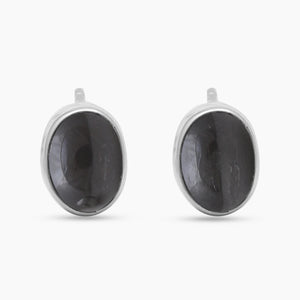 Iolite Silver Studs Earrings
