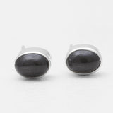 Iolite Silver Studs Earrings