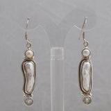 Freshwater Pearl Silver Earrings