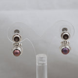 Natural Pearl Silver Earrings