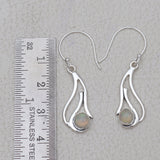 925 Starling Silver Ruby Earring