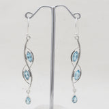 925 Sterling Silver Peridot Earrings