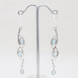 925 Sterling Silver Peridot Earrings