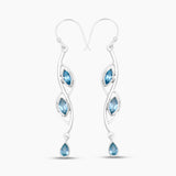 925 Sterling Silver Peridot Earrings