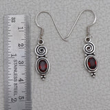 Ethiopian Opal Silver Earrings