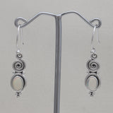 Ethiopian Opal Silver Earrings