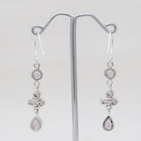 Amethyst Silver Earrings