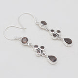 Amethyst Silver Earrings
