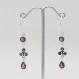Amethyst Silver Earrings