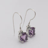 Mystic Quartz Silver Earrings