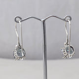 Mystic Quartz Silver Earrings