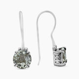Mystic Quartz Silver Earrings