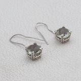 Mystic Quartz Silver Earrings