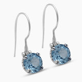Mystic Quartz Silver Earrings