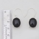 925 Sterling Silver Ethiopian Opal Earrings