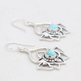 Mexican Turquoise Silver Earring