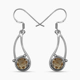 Amethyst Silver Earrings