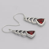 925 Silver Black Onyx Earring