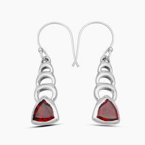 925 Silver Black Onyx Earrings