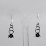 925 Silver Black Onyx Earring