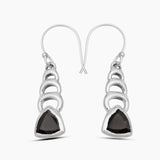 925 Silver Black Onyx Earrings