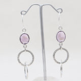 925 Sterling Silver Crystal Earrings