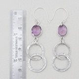 925 Sterling Silver Crystal Earrings