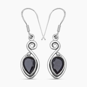 925 Sterling Silver Iolite Earrings