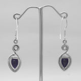 925 Sterling Silver Iolite Earrings