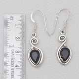 925 Sterling Silver Iolite Earrings