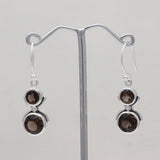 925 Starling Silver Smoky Quartz Earring