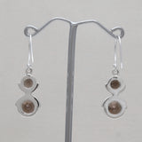 925 Starling Silver Smoky Quartz Earring