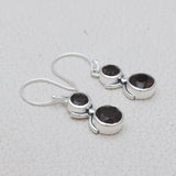 925 Starling Silver Smoky Quartz Earring