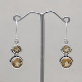 925 Starling Silver Smoky Quartz Earring