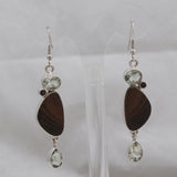 Stromatolite Silver Earring