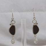 Stromatolite Silver Earring