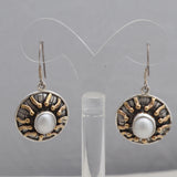 Pearl Silver Earrings