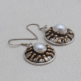 Pearl Silver Earrings