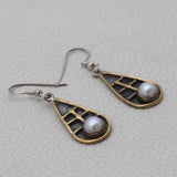 Pearl Silver Earring