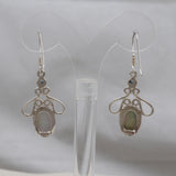 Mabe Pearl Silver Earrings