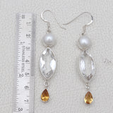 Freshwater Pearl Silver Earrings