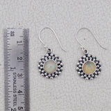 Ethiopian Opal Silver Earrings