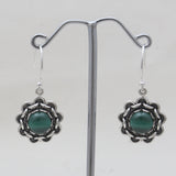 925 Sterling Silver Malachite Earrings