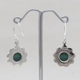 925 Sterling Silver Malachite Earrings