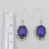 925 Sterling Silver Lapis Lazuli Earrings