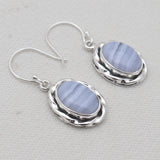 925 Sterling Silver Lapis Lazuli Earrings
